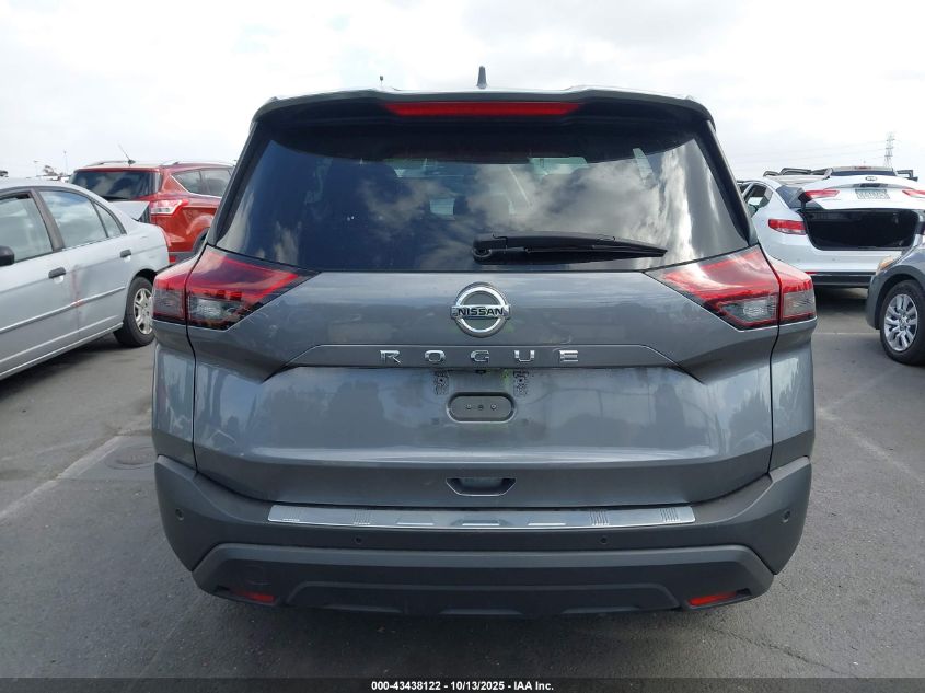 2021 Nissan Rogue S Fwd VIN: 5N1AT3AA2MC747166 Lot: 43438122