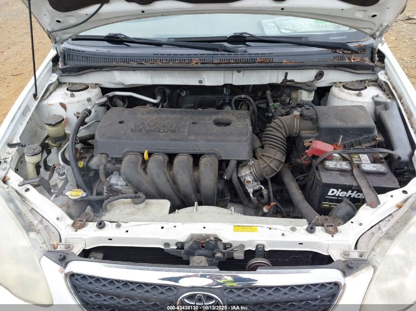 2005 Toyota Corolla Ce VIN: JTDBR32E452057886 Lot: 43438130