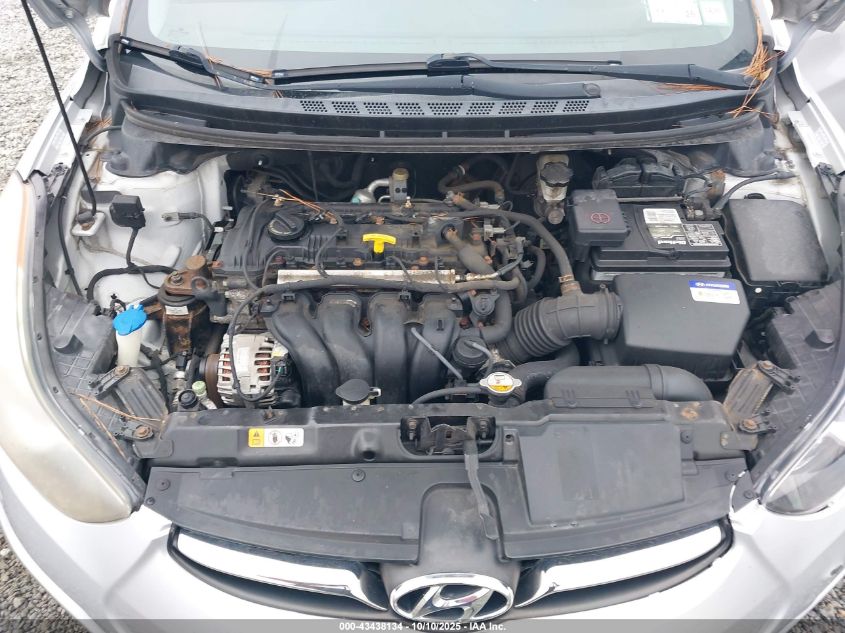 2012 Hyundai Elantra Limited (Ulsan Plant) VIN: KMHDH4AEXCU297301 Lot: 43438134