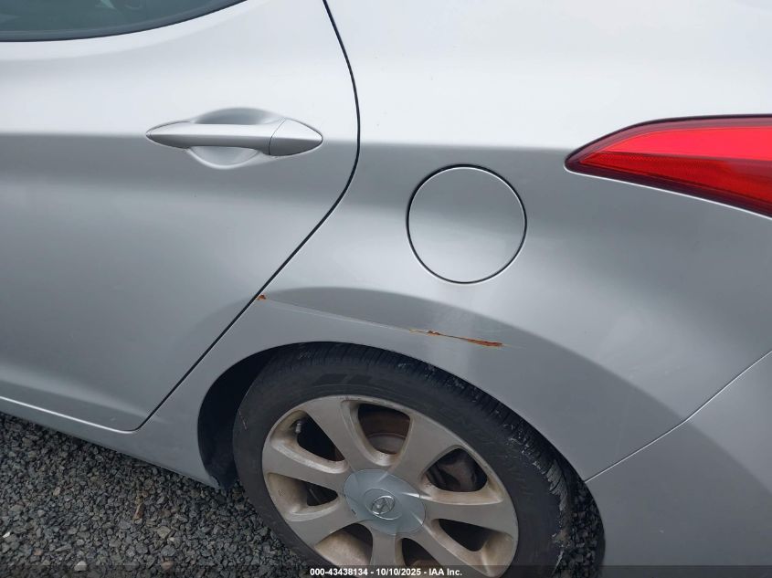 2012 Hyundai Elantra Limited (Ulsan Plant) VIN: KMHDH4AEXCU297301 Lot: 43438134