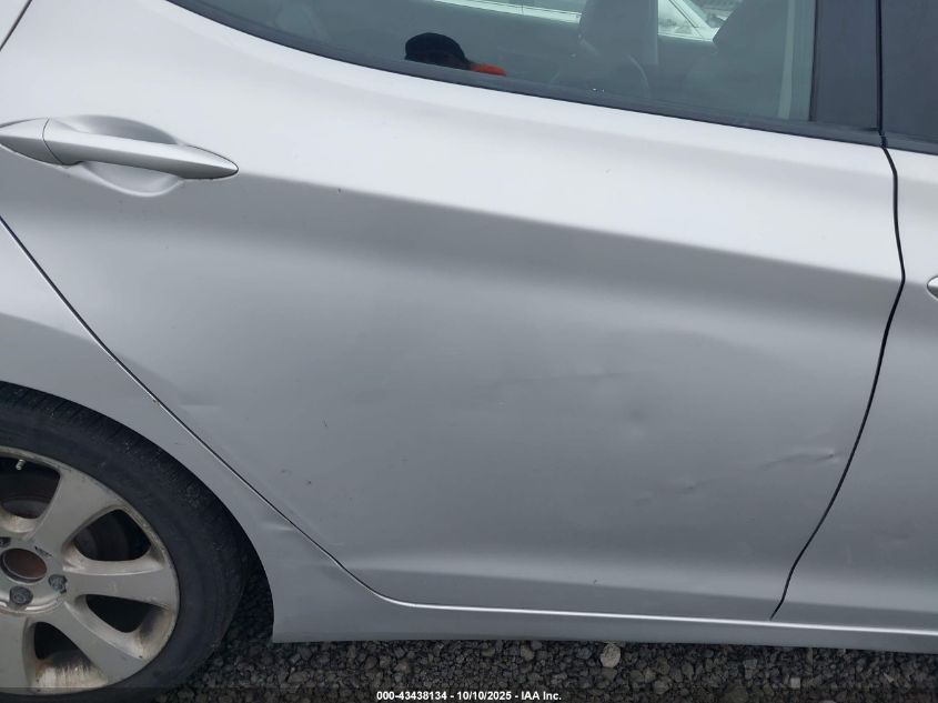 2012 Hyundai Elantra Limited (Ulsan Plant) VIN: KMHDH4AEXCU297301 Lot: 43438134