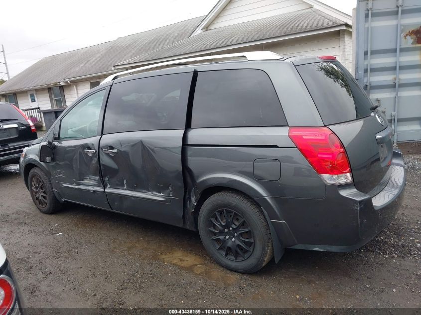 2007 Nissan Quest 3.5 S VIN: 5N1BV28U37N106948 Lot: 43438159