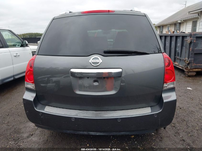 2007 Nissan Quest 3.5 S VIN: 5N1BV28U37N106948 Lot: 43438159