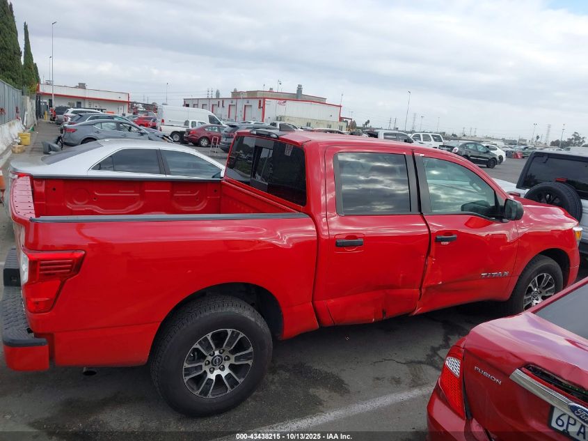 2023 Nissan Titan Sv 4X4 VIN: 1N6AA1EC5PN109266 Lot: 43438215