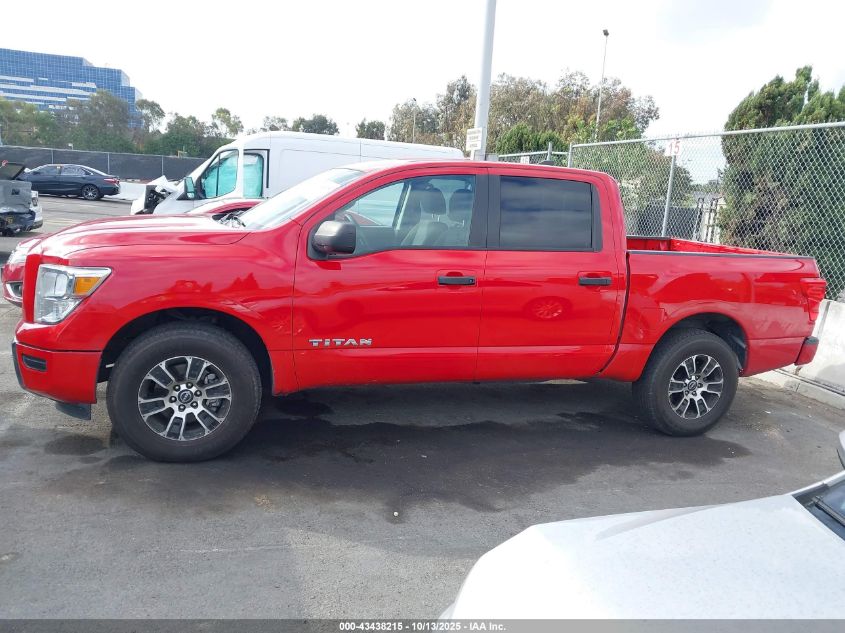 2023 Nissan Titan Sv 4X4 VIN: 1N6AA1EC5PN109266 Lot: 43438215