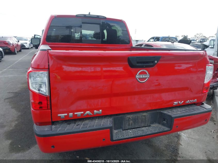 2023 Nissan Titan Sv 4X4 VIN: 1N6AA1EC5PN109266 Lot: 43438215