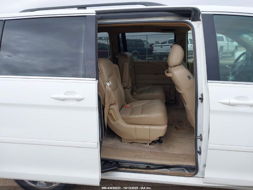 2006 Honda Odyssey Touring VIN: 5FNRL388X6B114012 Lot: 43438223