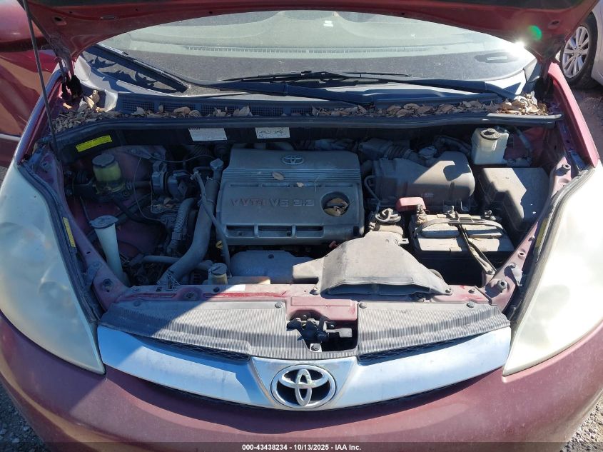 2006 Toyota Sienna Xle Limited VIN: 5TDZA22C66S482163 Lot: 43438234