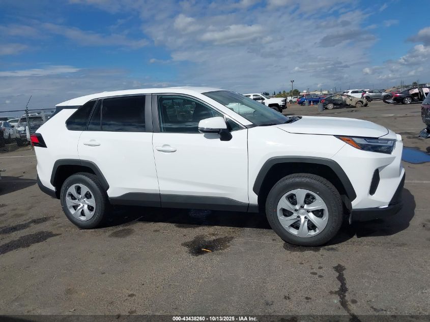 2025 Toyota Rav4 Le VIN: 2T3G1RFV1SC545711 Lot: 43438260