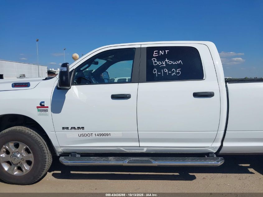 2024 Ram 3500 Big Horn 4X4 8' Box VIN: 3C63R3HLXRG339299 Lot: 43438266