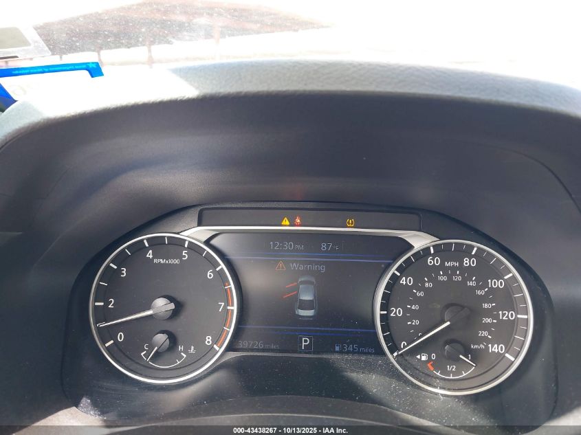 2024 Nissan Altima Sv Fwd VIN: 1N4BL4DV5RN383498 Lot: 43438267