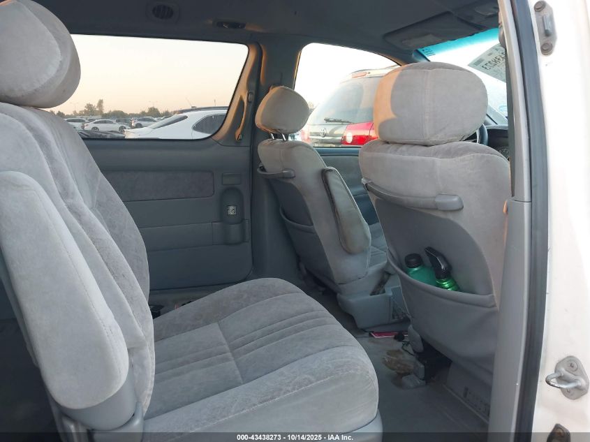 1999 Toyota Sienna Xle VIN: 4T3ZF13C8XU160148 Lot: 43438273