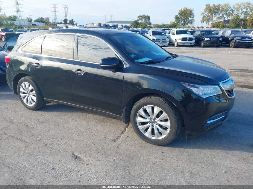 ACURA MDX TECHNOLOGY ACURAWATCH PLUS PACKAGES/TECHNOLOGY PACKAGE