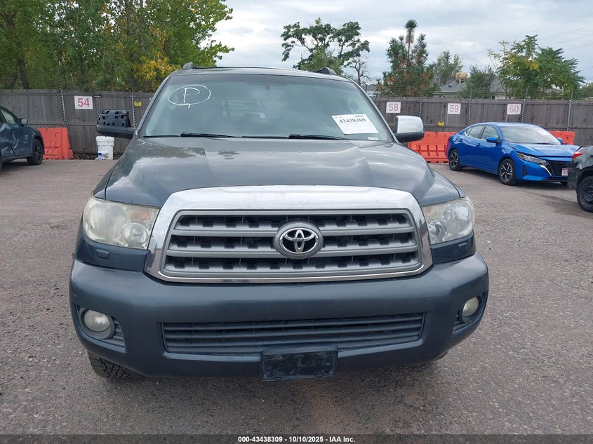 2008 Toyota Sequoia Limited 5.7L V8 VIN: 5TDBY68A68S022921 Lot: 43438309