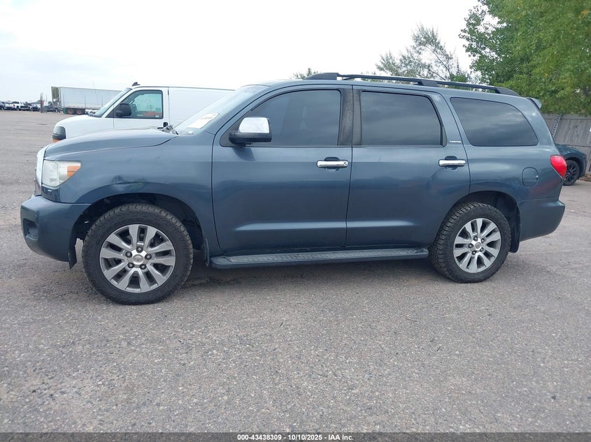 2008 Toyota Sequoia Limited 5.7L V8 VIN: 5TDBY68A68S022921 Lot: 43438309