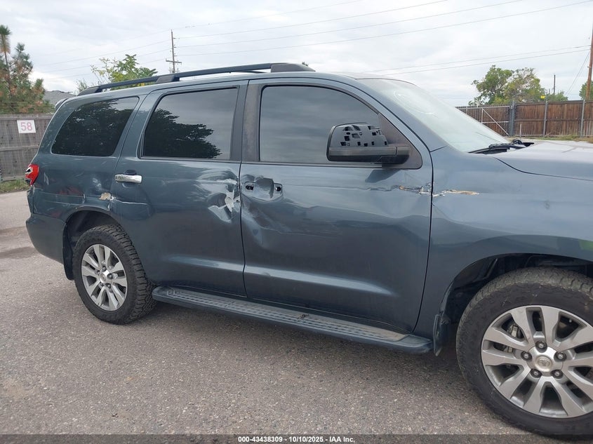 2008 Toyota Sequoia Limited 5.7L V8 VIN: 5TDBY68A68S022921 Lot: 43438309