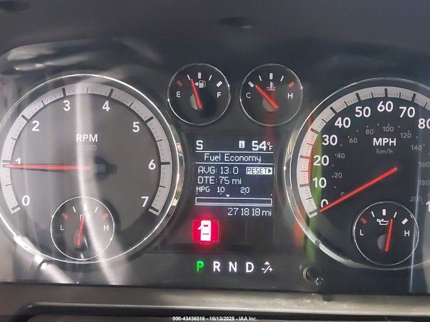 2011 Ram Ram 1500 Laramie VIN: 1D7RV1CT3BS606703 Lot: 43438316