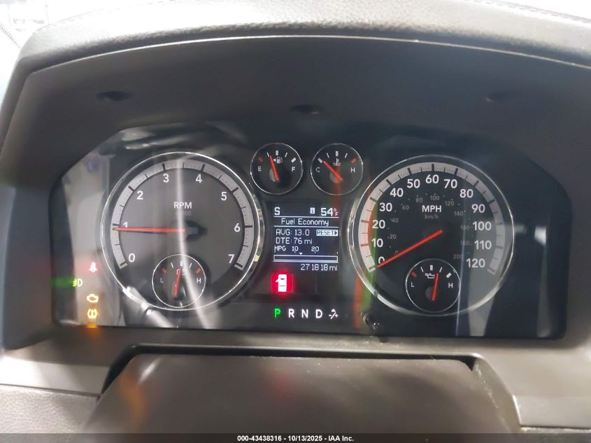 2011 Ram Ram 1500 Laramie VIN: 1D7RV1CT3BS606703 Lot: 43438316