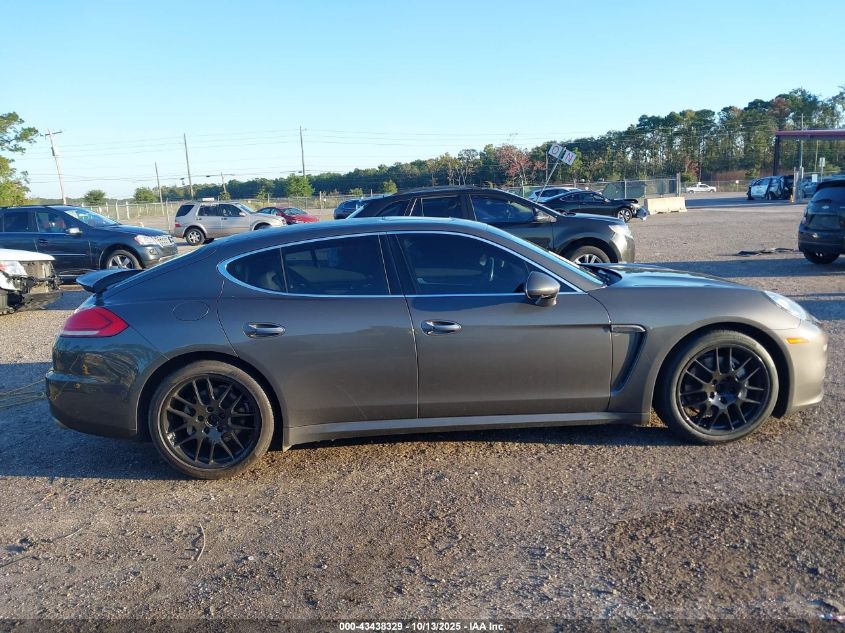 2014 Porsche Panamera S VIN: WP0AB2A70EL055267 Lot: 43438329