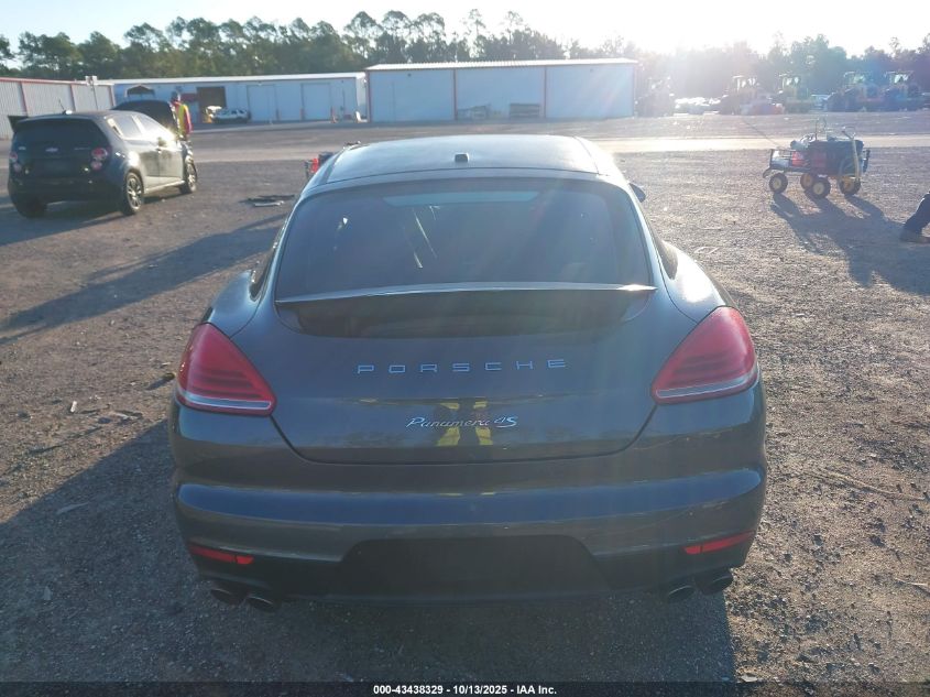 2014 Porsche Panamera S VIN: WP0AB2A70EL055267 Lot: 43438329