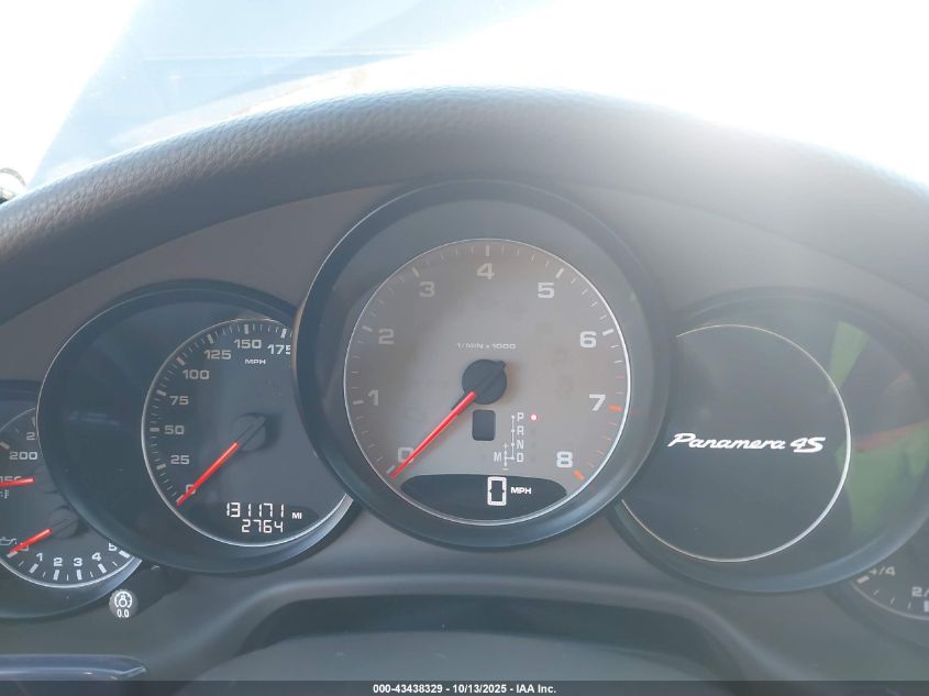 2014 Porsche Panamera S VIN: WP0AB2A70EL055267 Lot: 43438329