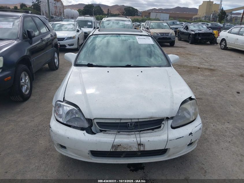 2000 Honda Civic Ex VIN: 1HGEJ8148YL011343 Lot: 43438331