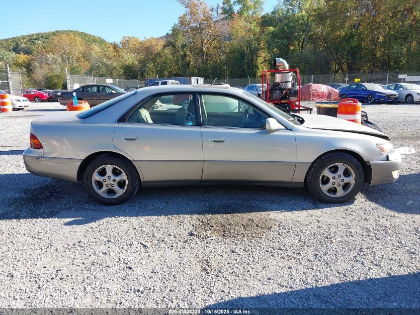 1999 Lexus Es 300 VIN: JT8BF28G7X0166304 Lot: 43438338
