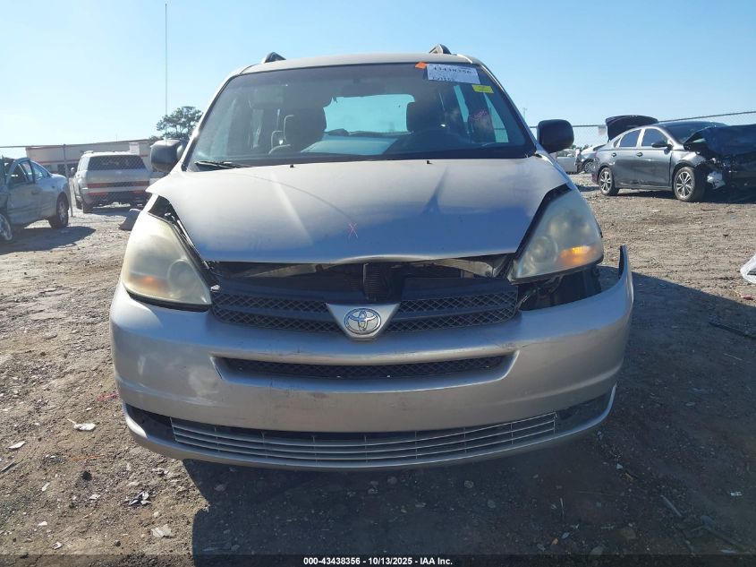 2005 Toyota Sienna Ce VIN: 5TDZA23C65S333703 Lot: 43438356