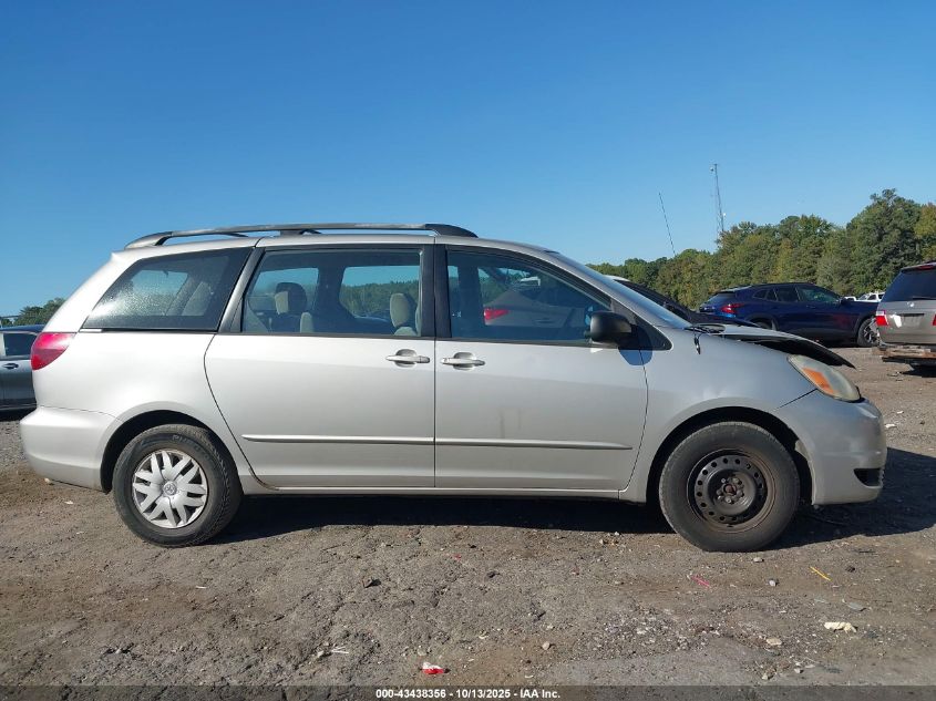 2005 Toyota Sienna Ce VIN: 5TDZA23C65S333703 Lot: 43438356