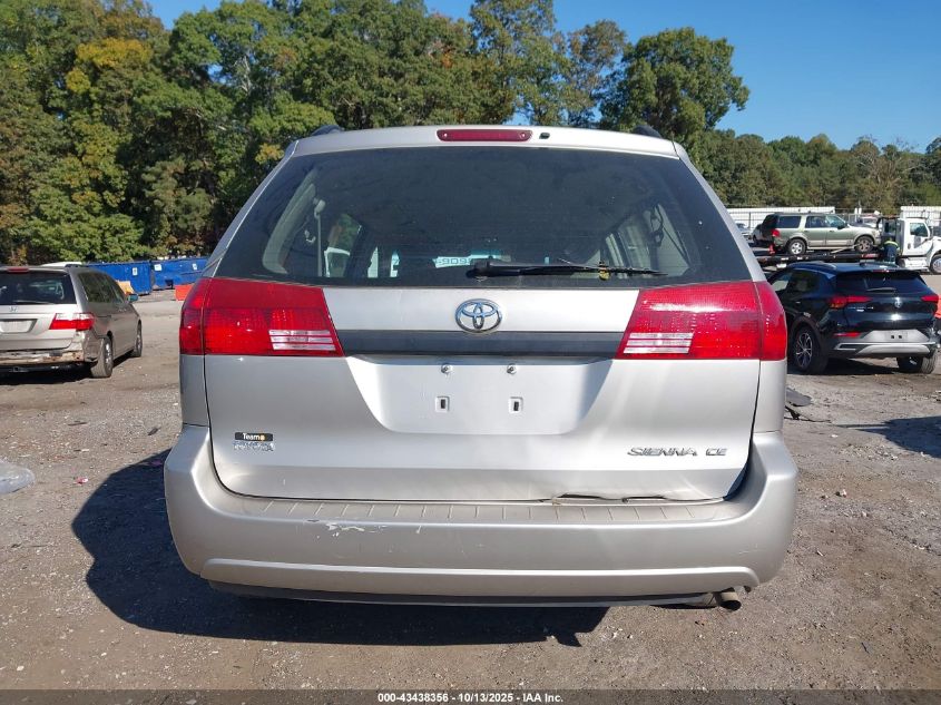 2005 Toyota Sienna Ce VIN: 5TDZA23C65S333703 Lot: 43438356