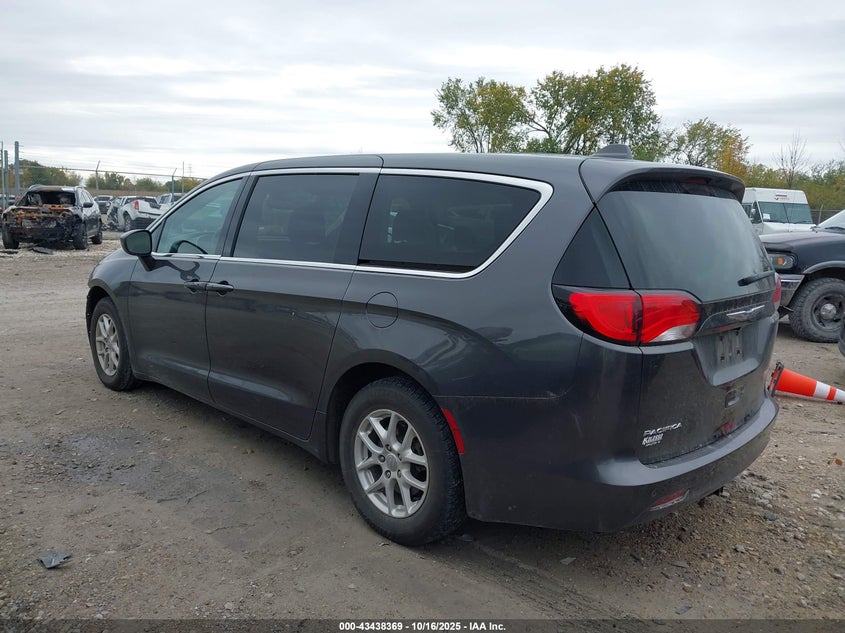 2017 Chrysler Pacifica 3.6 Touring Grey Lot 111043438369 Vin 2C4RC1DG3HR611413