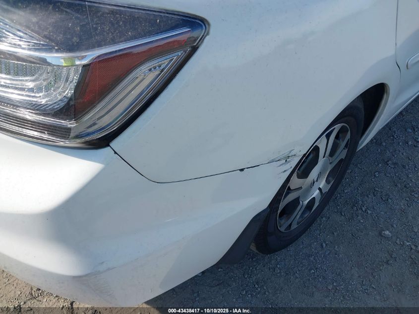 2014 Honda Civic Hybrid VIN: 19XFB4F22EE001895 Lot: 43438417