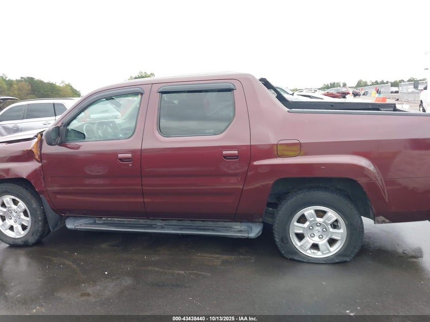 2008 Honda Ridgeline Rts VIN: 2HJYK164X8H504992 Lot: 43438440