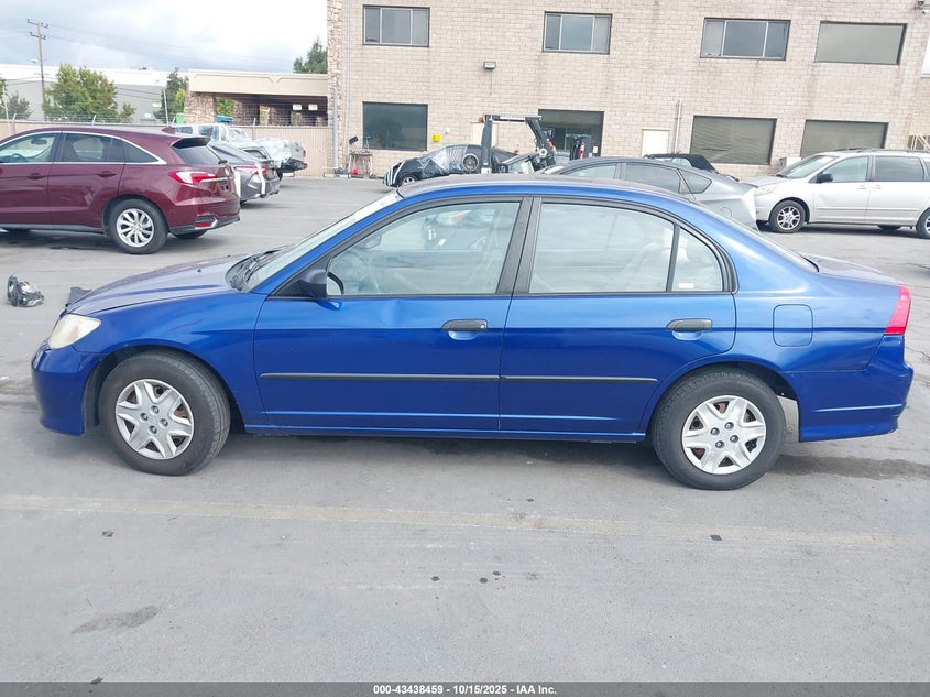 2004 Honda Civic Vp VIN: 1HGES16324L003351 Lot: 43438459