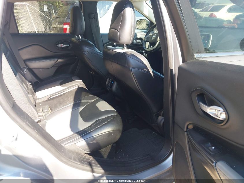 2014 Jeep Cherokee Limited VIN: 1C4PJMDB1EW142554 Lot: 43438478