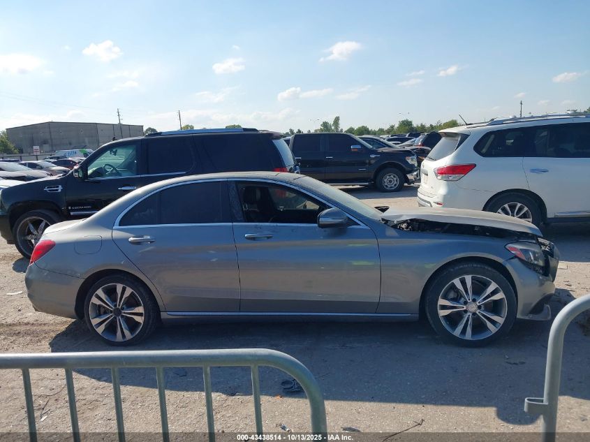 2015 Mercedes-Benz C 300 4Matic VIN: 55SWF4KBXFU003298 Lot: 43438514