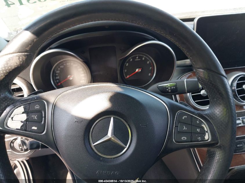 2015 Mercedes-Benz C 300 4Matic VIN: 55SWF4KBXFU003298 Lot: 43438514