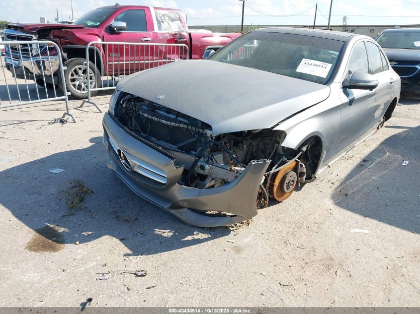 2015 Mercedes-Benz C 300 4Matic VIN: 55SWF4KBXFU003298 Lot: 43438514