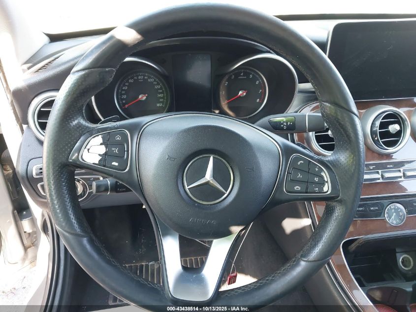 2015 Mercedes-Benz C 300 4Matic VIN: 55SWF4KBXFU003298 Lot: 43438514