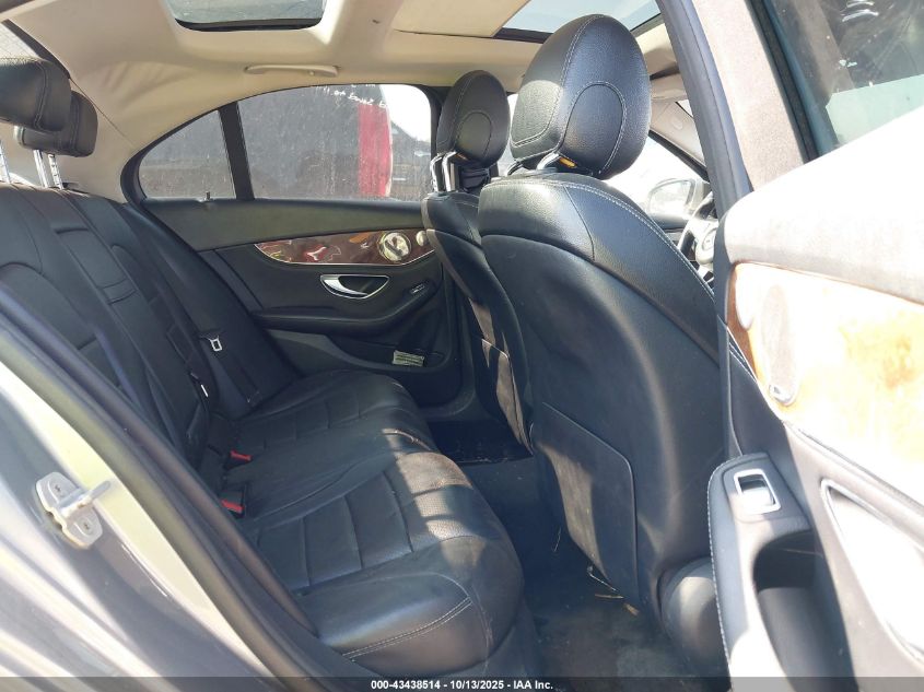 2015 Mercedes-Benz C 300 4Matic VIN: 55SWF4KBXFU003298 Lot: 43438514