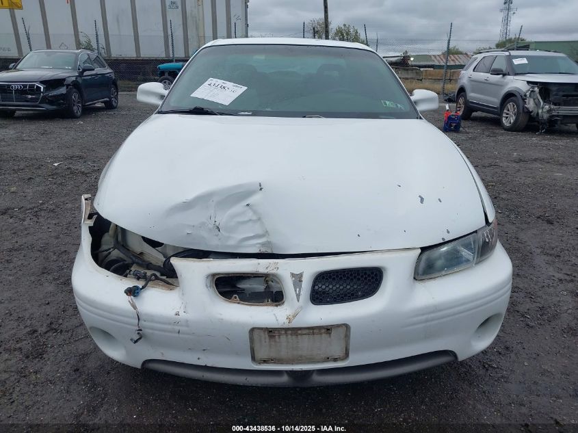 1999 Pontiac Grand Prix Gt VIN: 1G2WP12K1XF302662 Lot: 43438536