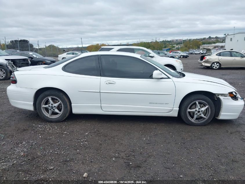 1999 Pontiac Grand Prix Gt VIN: 1G2WP12K1XF302662 Lot: 43438536