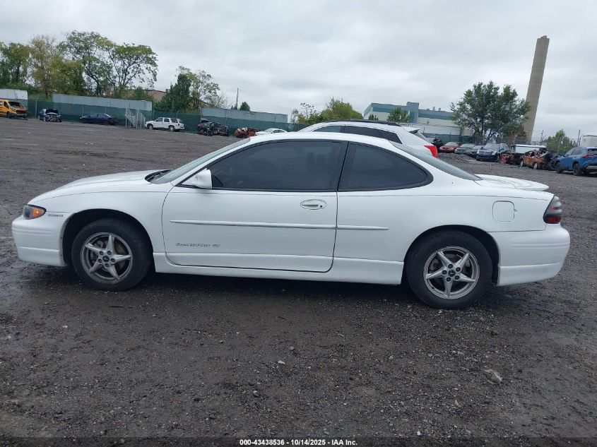 1999 Pontiac Grand Prix Gt VIN: 1G2WP12K1XF302662 Lot: 43438536