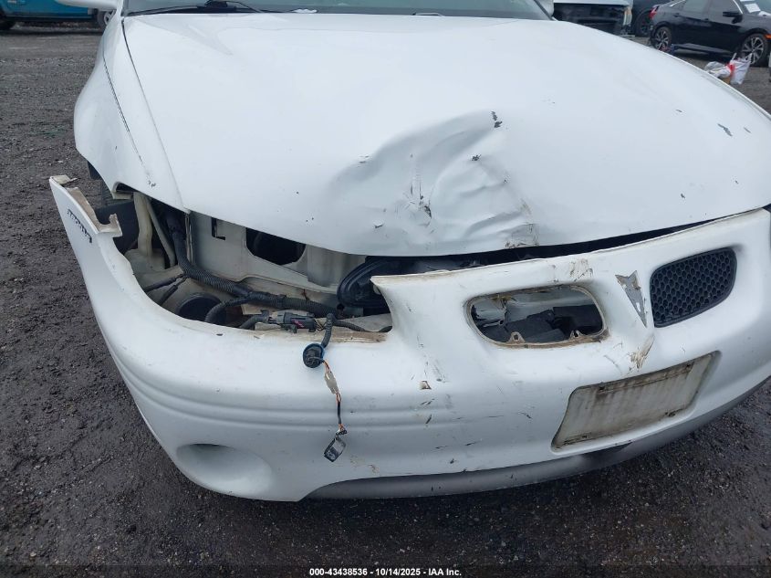 1999 Pontiac Grand Prix Gt VIN: 1G2WP12K1XF302662 Lot: 43438536
