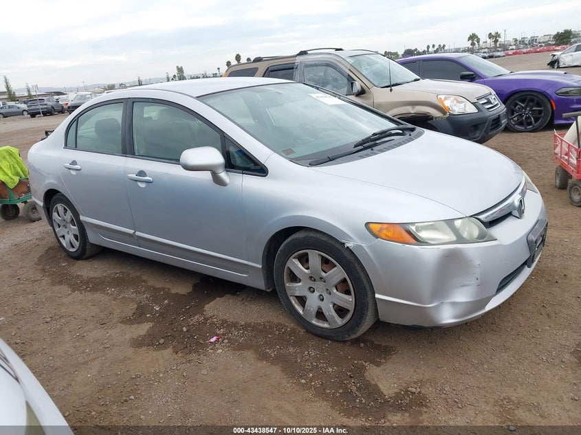 1HGFA16557L063542 2007 Honda Civic Lx auction photo 1