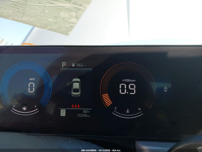 2025 Hyundai Sonata Sel VIN: KMHL64JA2SA488001 Lot: 43438600