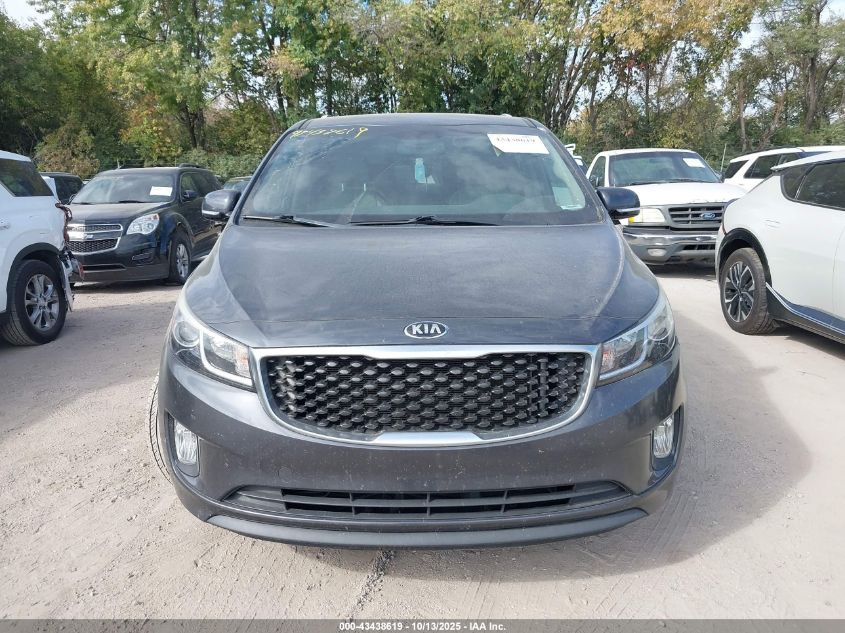 2016 Kia Sedona Ex VIN: KNDMC5C1XG6138081 Lot: 43438619