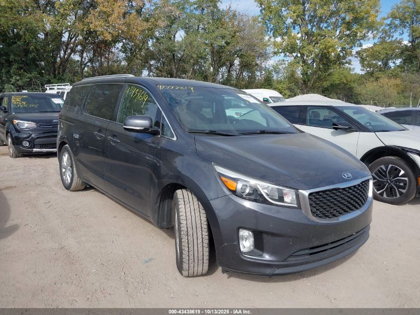 KIA SEDONA 2016. Lot# 43438619. VIN KNDMC5C1XG6138081