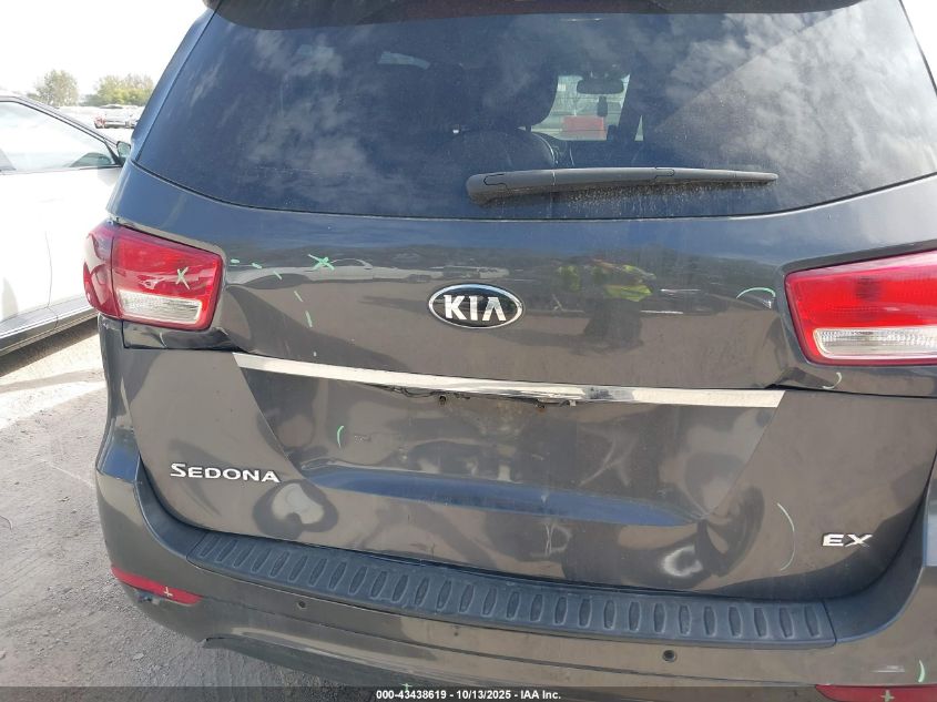 2016 Kia Sedona Ex VIN: KNDMC5C1XG6138081 Lot: 43438619