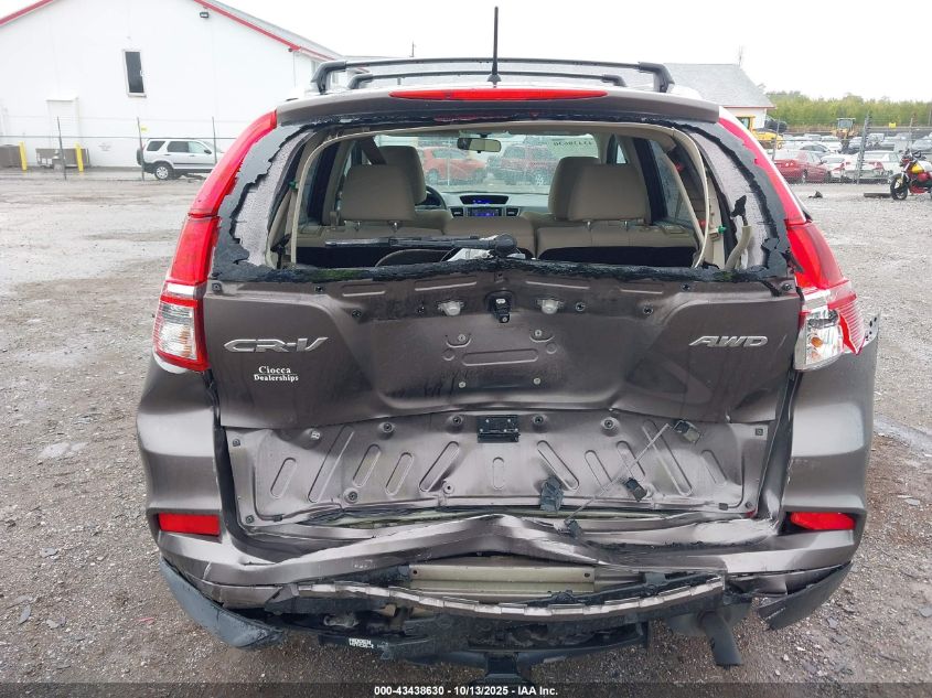 2015 Honda Cr-V Ex VIN: 2HKRM4H52FH664623 Lot: 43438630